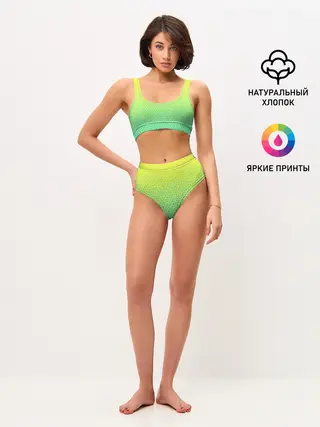 Женские топ и трусы / Витражная мозаика