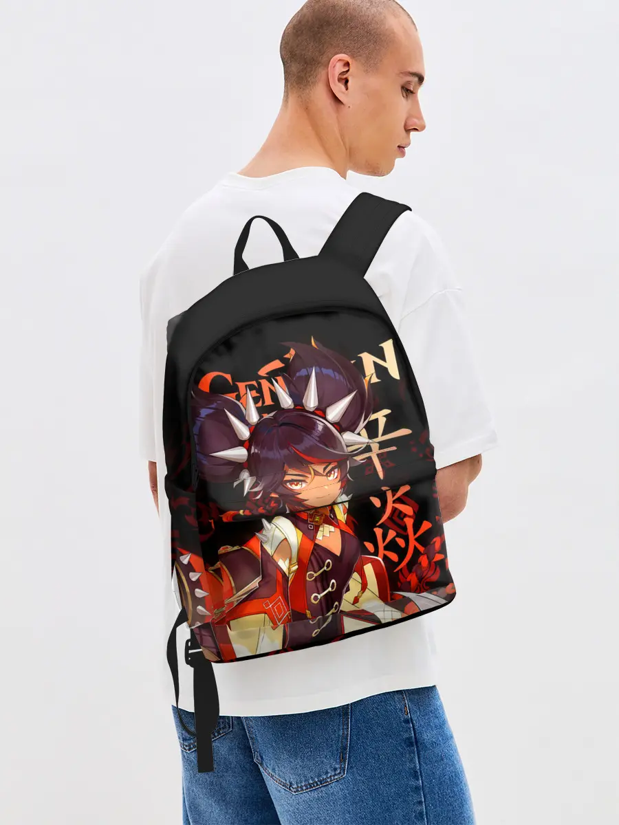 Рюкзак джинсовый / Синь Янь / Genshin Impact