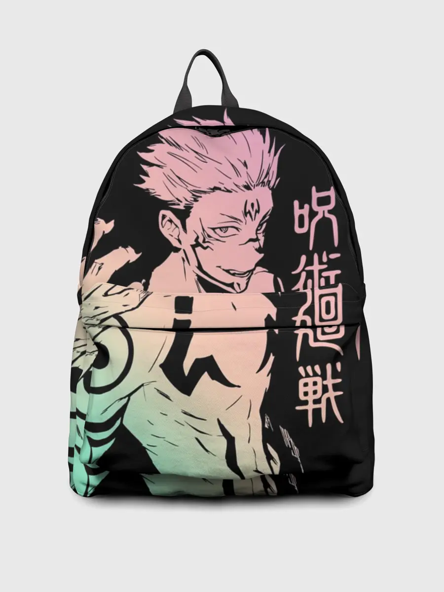 Рюкзак джинсовый / Сукуна, Магическая битва