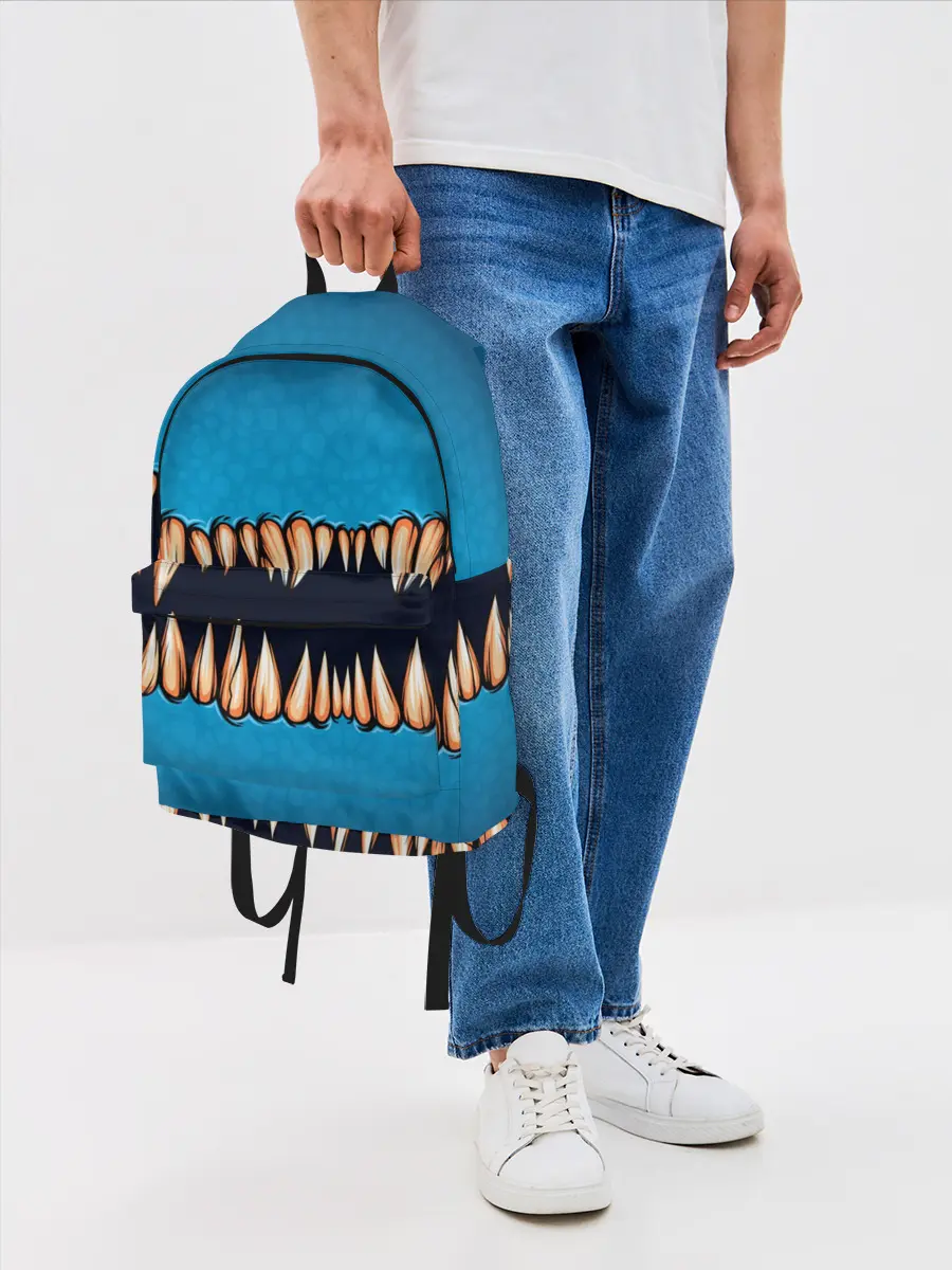 Рюкзак джинсовый / Зубастая коллекция