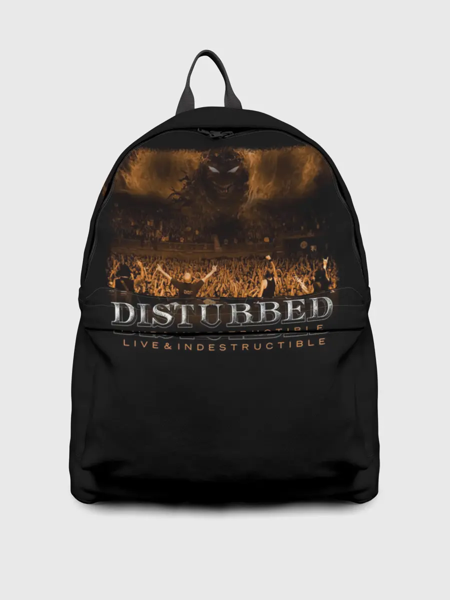 Рюкзак джинсовый / Live & Indestructible -