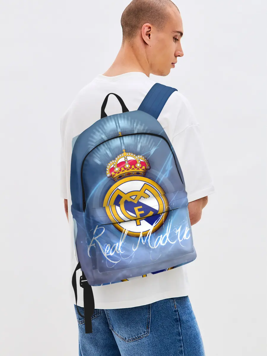 Рюкзак джинсовый / FC РЕАЛ МАДРИД