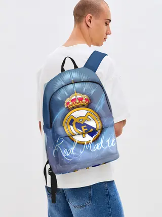 Рюкзак джинсовый / FC РЕАЛ МАДРИД