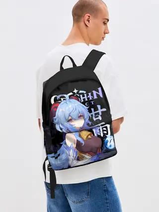 Рюкзак джинсовый / Гань Юй / Genshin Impact