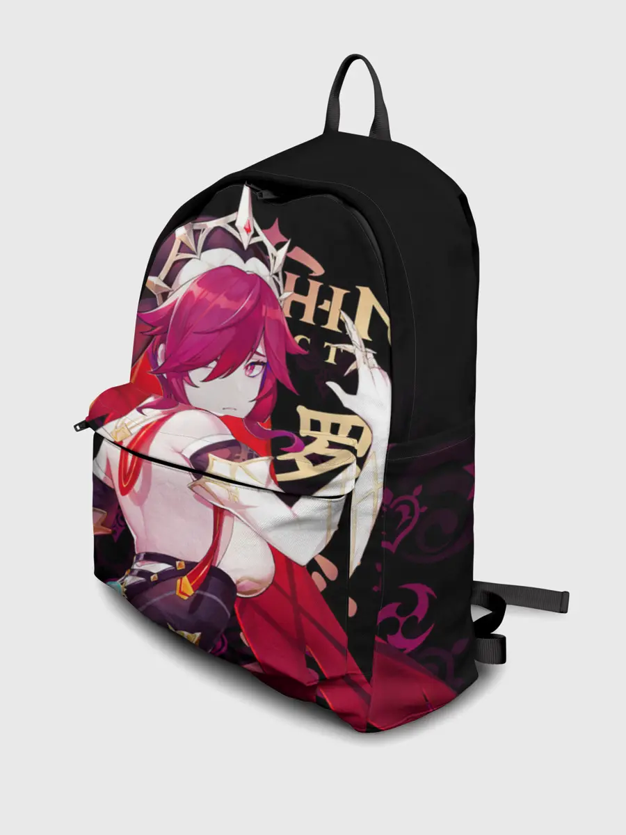 Рюкзак джинсовый / Розария / Genshin Impact