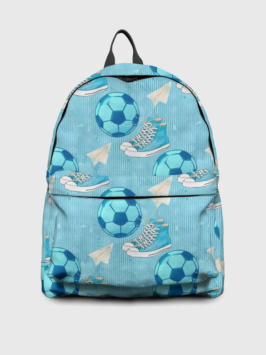 Рюкзак джинсовый / Юный футболист