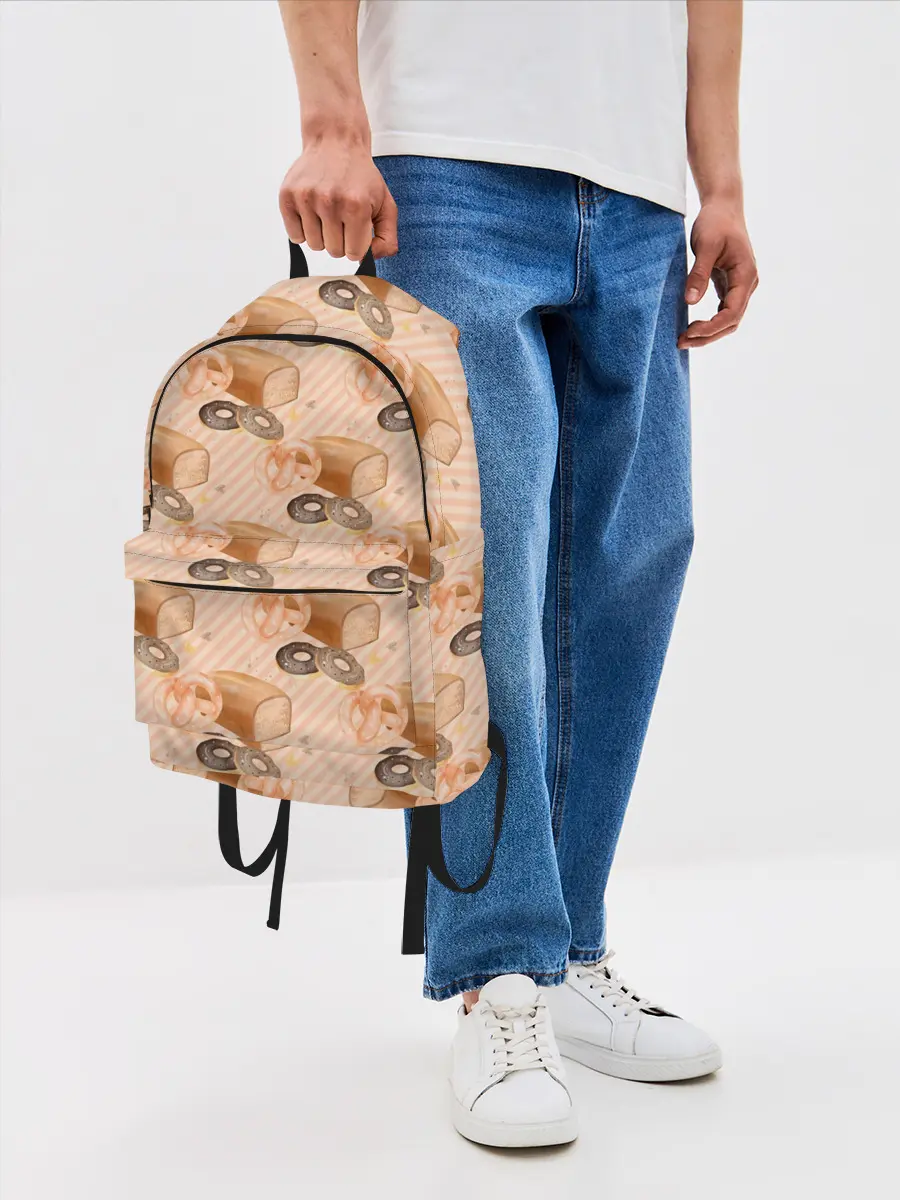 Рюкзак джинсовый / Хлебобулочные изделия