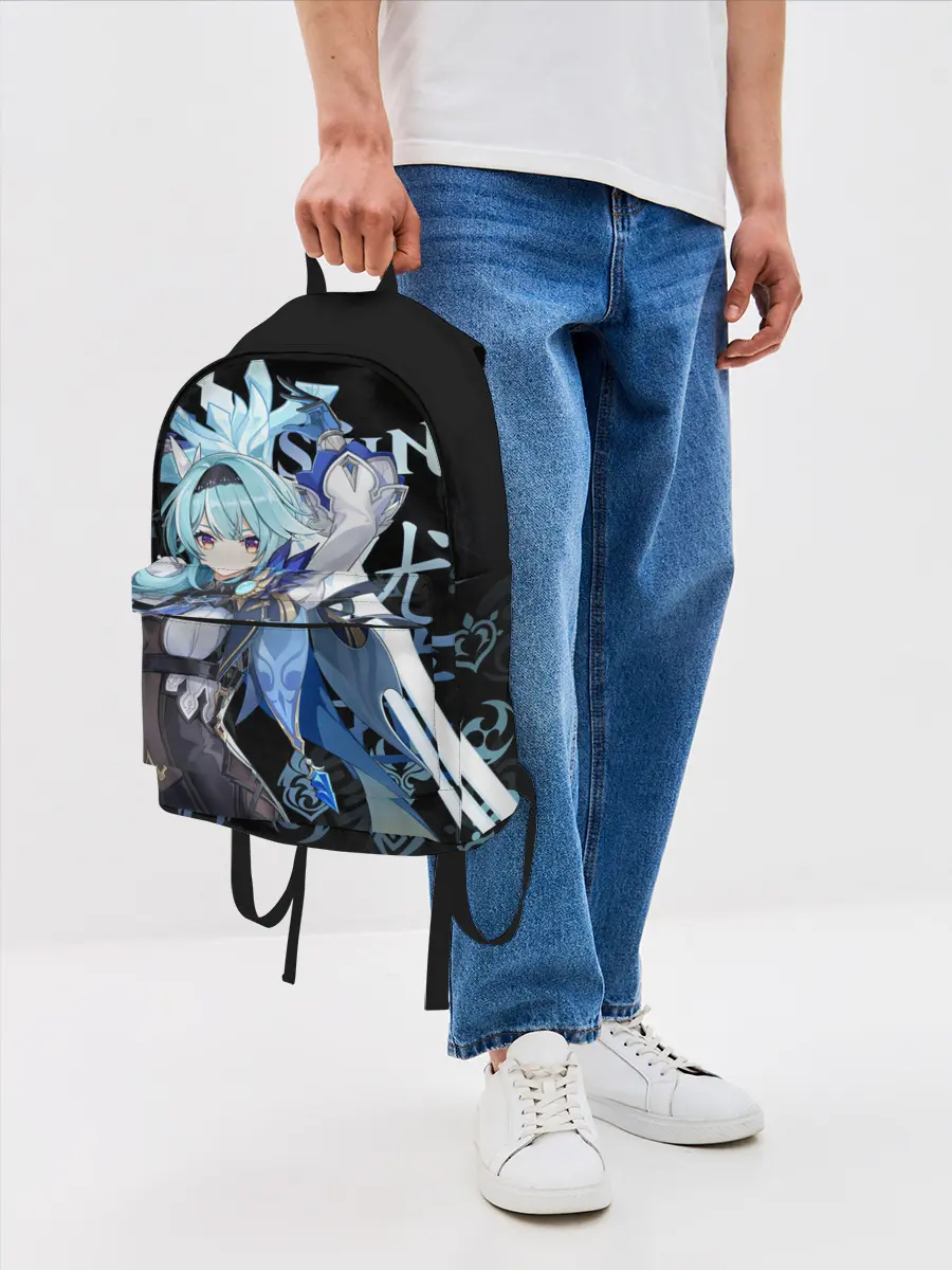 Рюкзак джинсовый / Эола / Genshin Impact