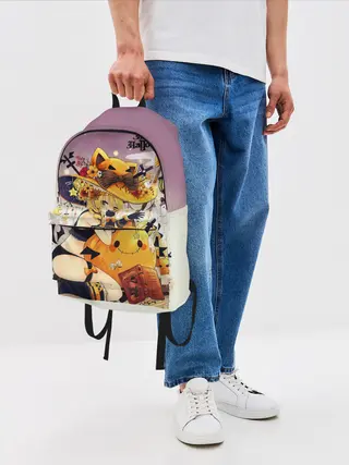 Рюкзак джинсовый / Молодая ведьма