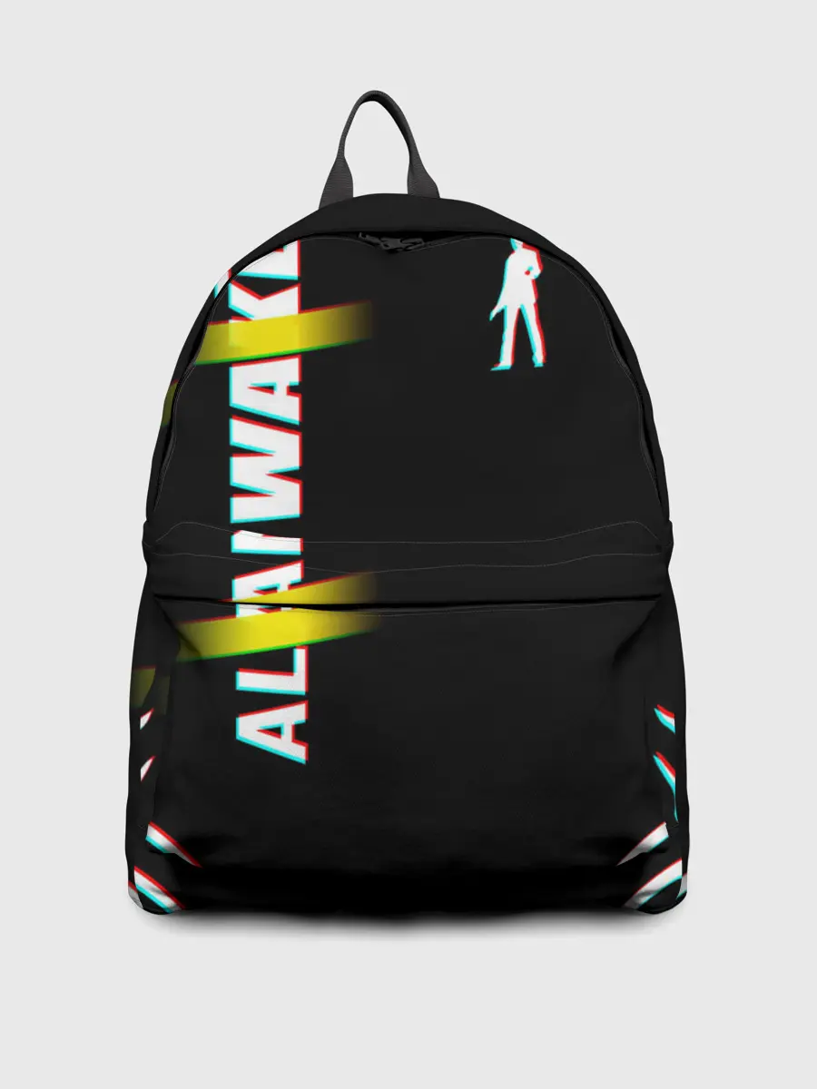 Рюкзак джинсовый / Alan Wake Glitch