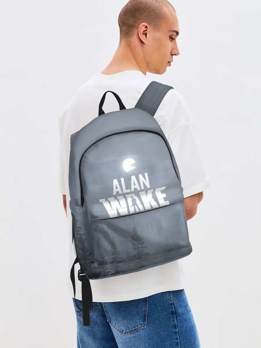 Рюкзак джинсовый / Алан Уэйк: Полнолуние