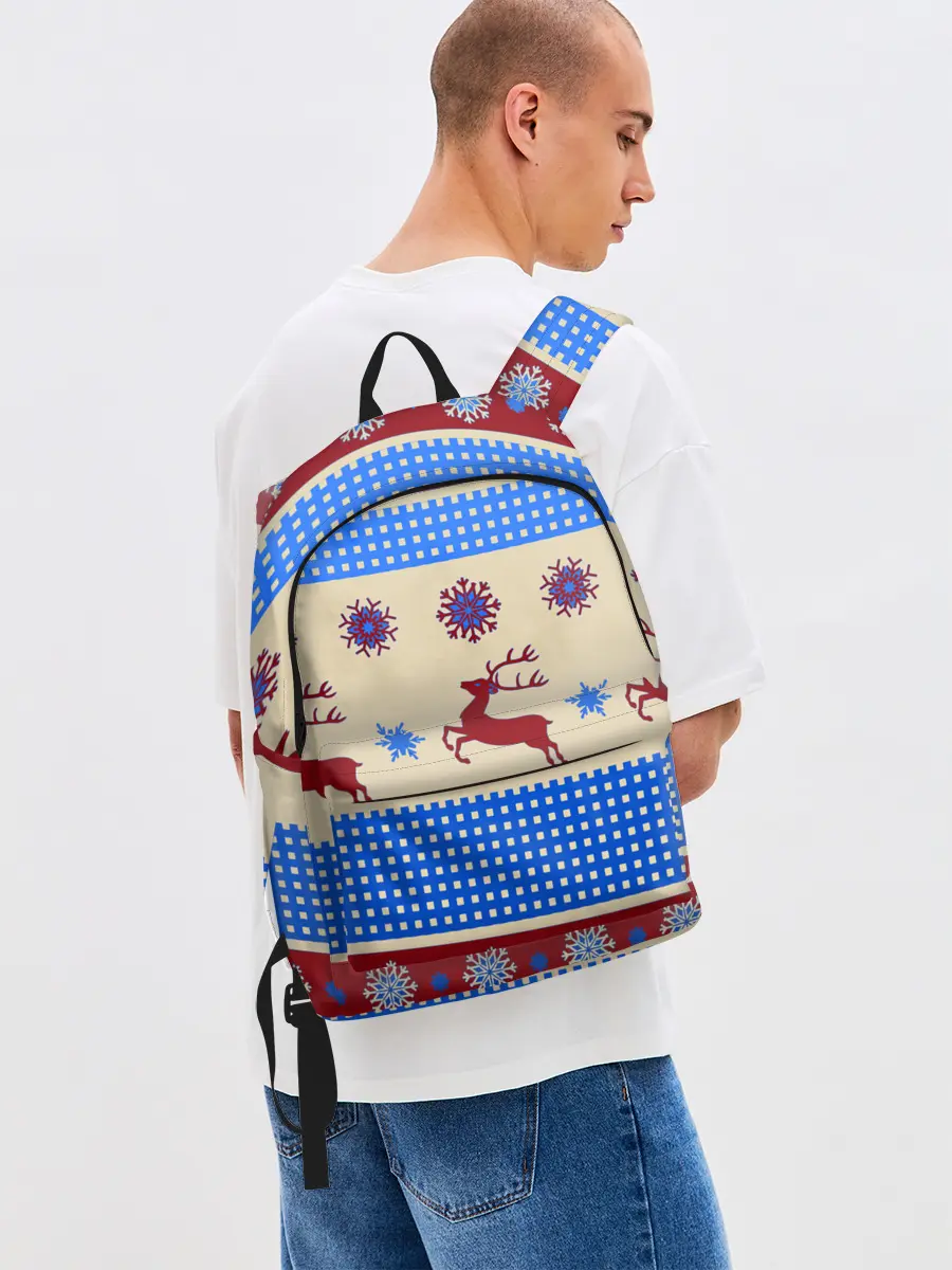 Рюкзак джинсовый / Новогодняя 2022