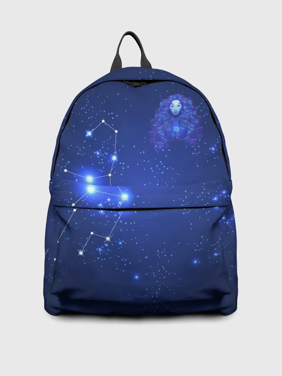 Рюкзак джинсовый / Знак зодиака - Дева