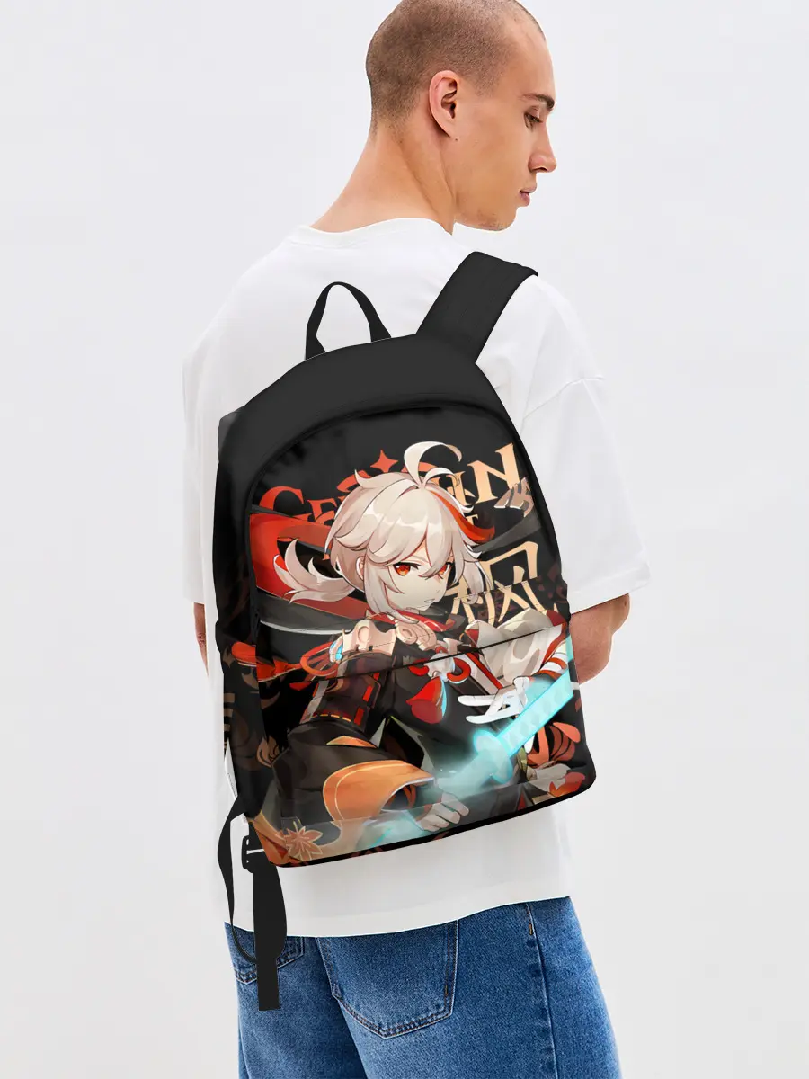 Рюкзак джинсовый / Кадзуха / Genshin Impact