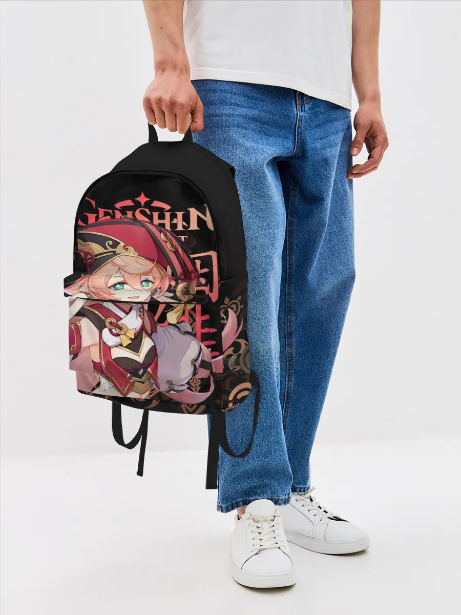 Рюкзак джинсовый / Янь Фэй / Genshin Impact