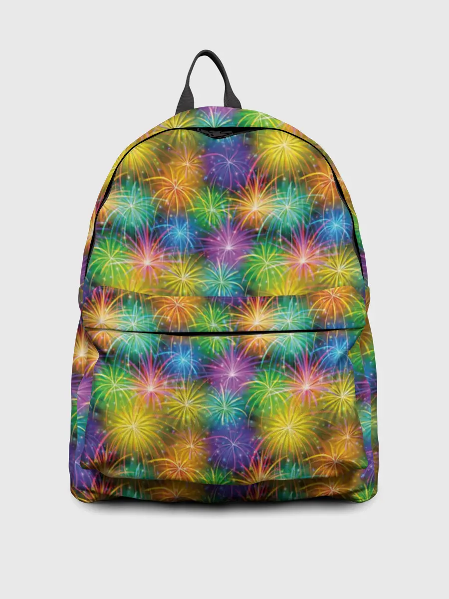 Рюкзак джинсовый / Праздничный Салют