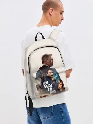 Рюкзак джинсовый / Не Время Умирать Бонд 007