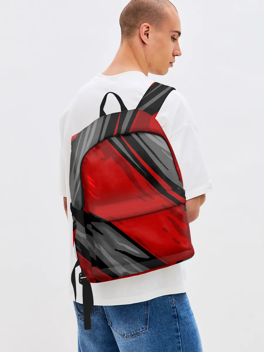 Рюкзак джинсовый / Сиомбиотический стиль