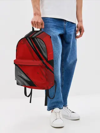 Рюкзак джинсовый / Сиомбиотический стиль