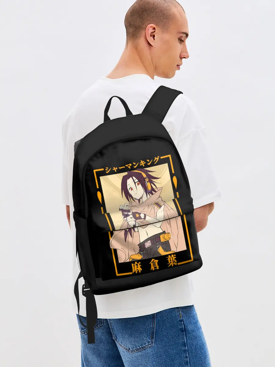 Рюкзак джинсовый / Yoh asakura kun