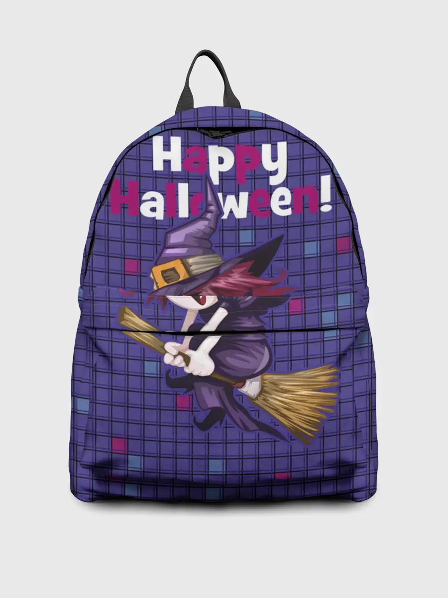 Рюкзак джинсовый / Ведьма летит на метле