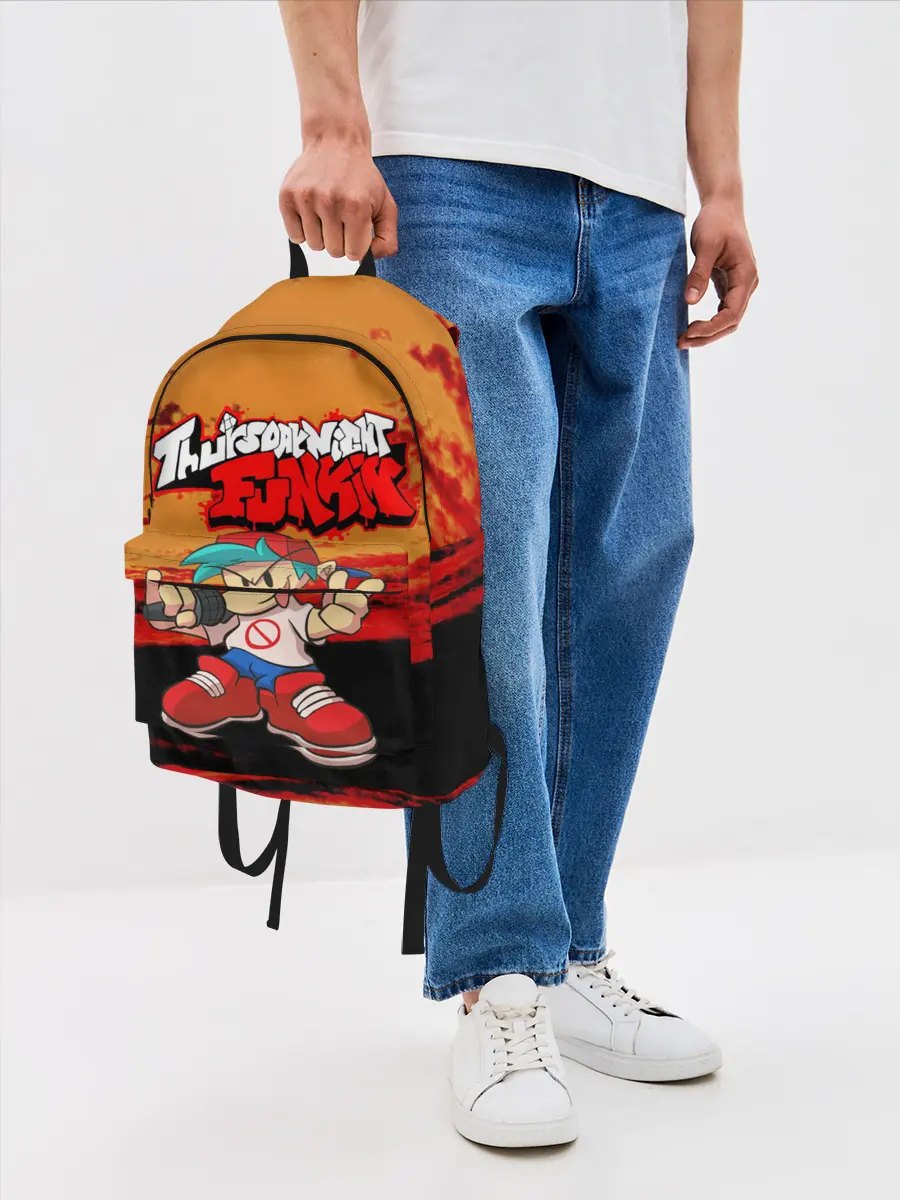 Рюкзак джинсовый / Friday Night Funkin.