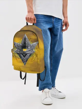 Рюкзак джинсовый / Black-Ash Inheritance - In Flames