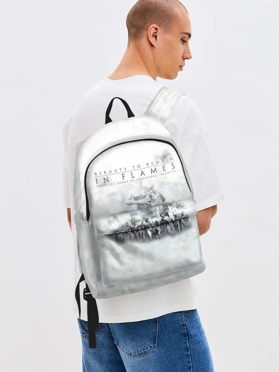 Рюкзак джинсовый / Reroute to Remain - In Flames