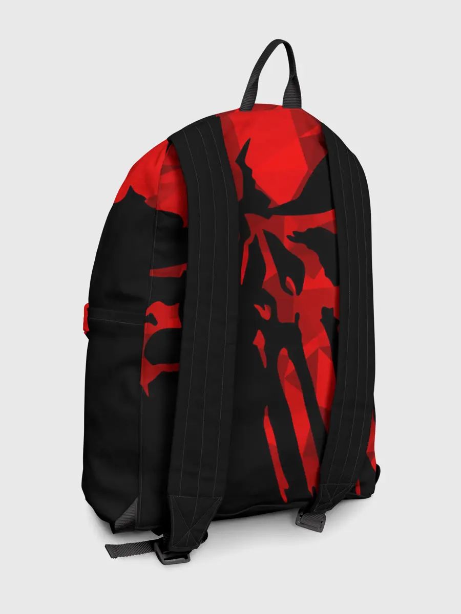 Рюкзак джинсовый / Геометрия страха