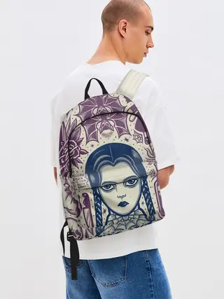 Рюкзак джинсовый / THE ADDAMS FAMILY NW2