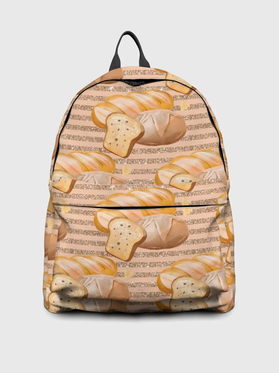 Рюкзак джинсовый / Выпечка - хлеб и булочки