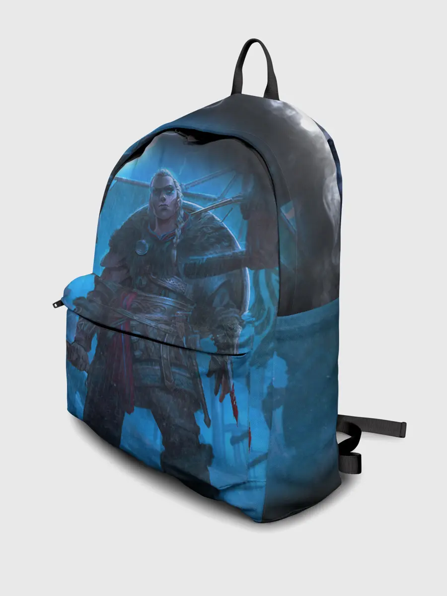 Рюкзак джинсовый / ASSASSINS CREED VALHALLA | ВАЛХАЛЛА