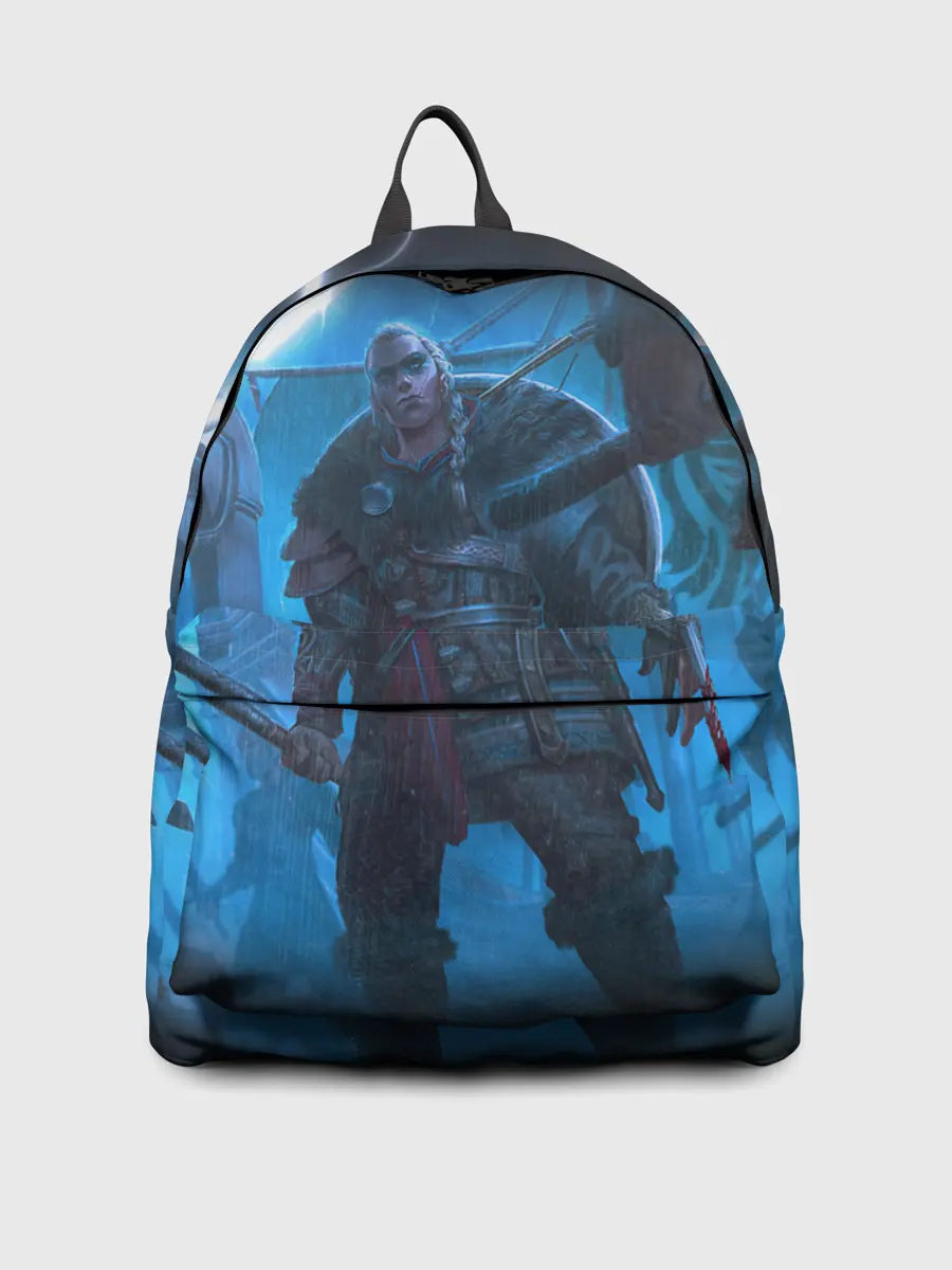 Рюкзак джинсовый / ASSASSINS CREED VALHALLA | ВАЛХАЛЛА