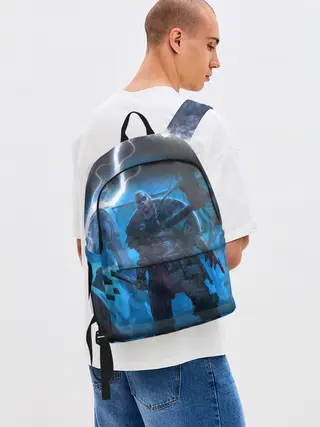 Рюкзак джинсовый / ASSASSINS CREED VALHALLA | ВАЛХАЛЛА