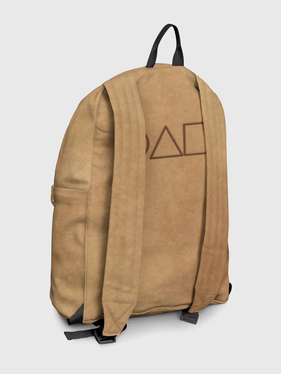 Рюкзак джинсовый / Треугольник / Игра в кальмара