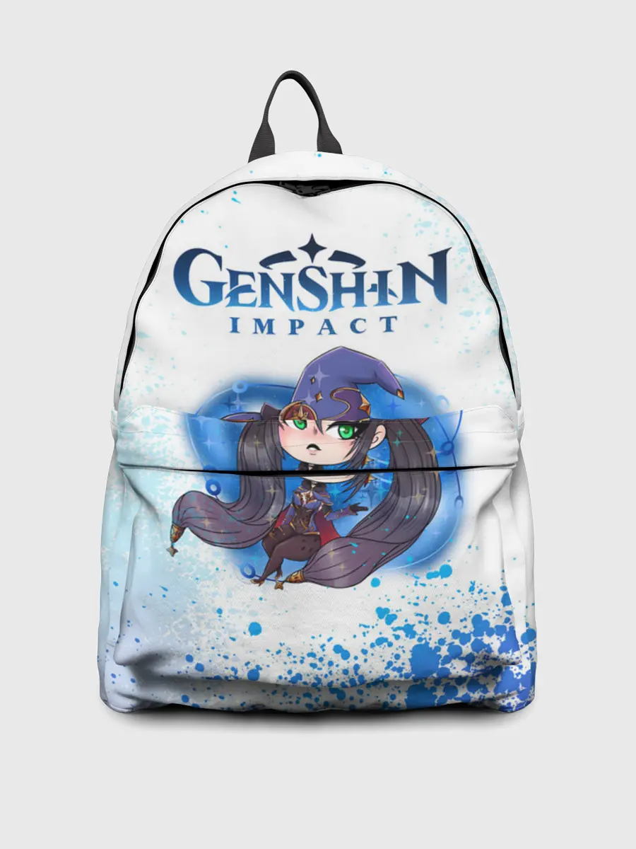 Рюкзак джинсовый / Мона | Геншин Импакт