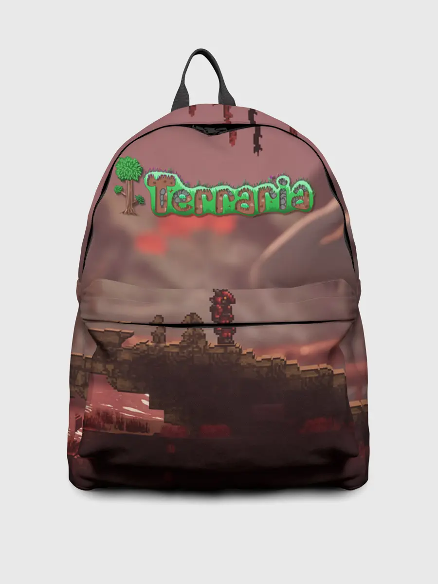 Рюкзак джинсовый / Terraria | Тэррария
