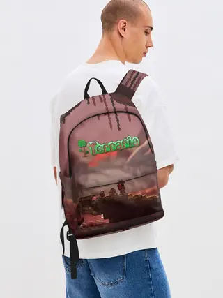 Рюкзак джинсовый / Terraria | Тэррария