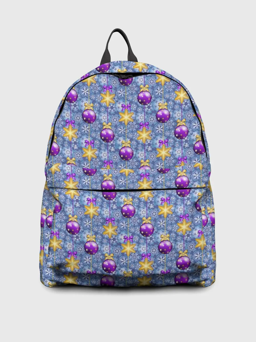 Рюкзак джинсовый / Новогодние Ёлочные Украшения