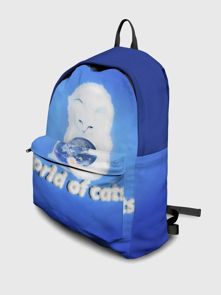 Рюкзак джинсовый / World of Cats