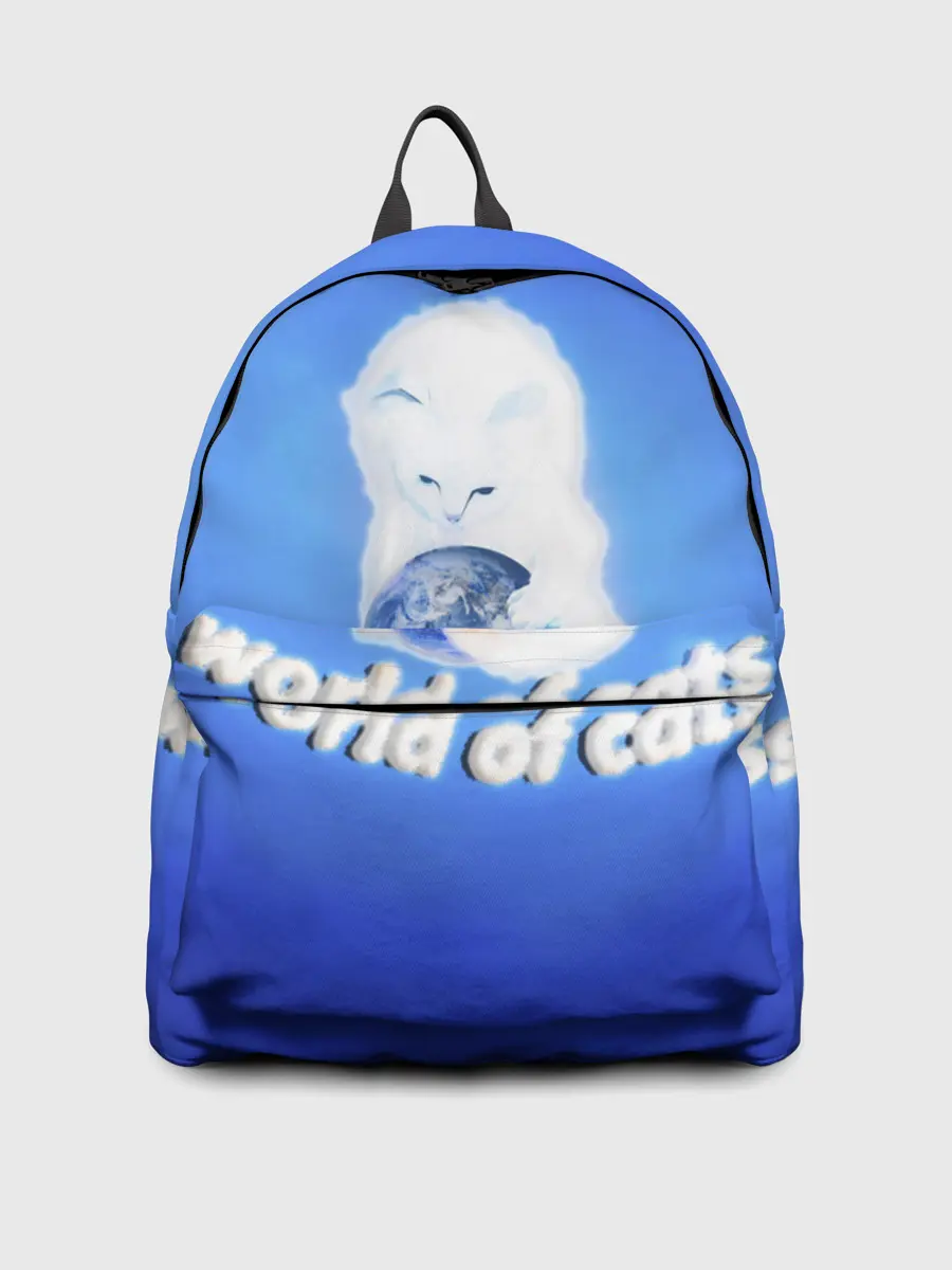 Рюкзак джинсовый / World of Cats