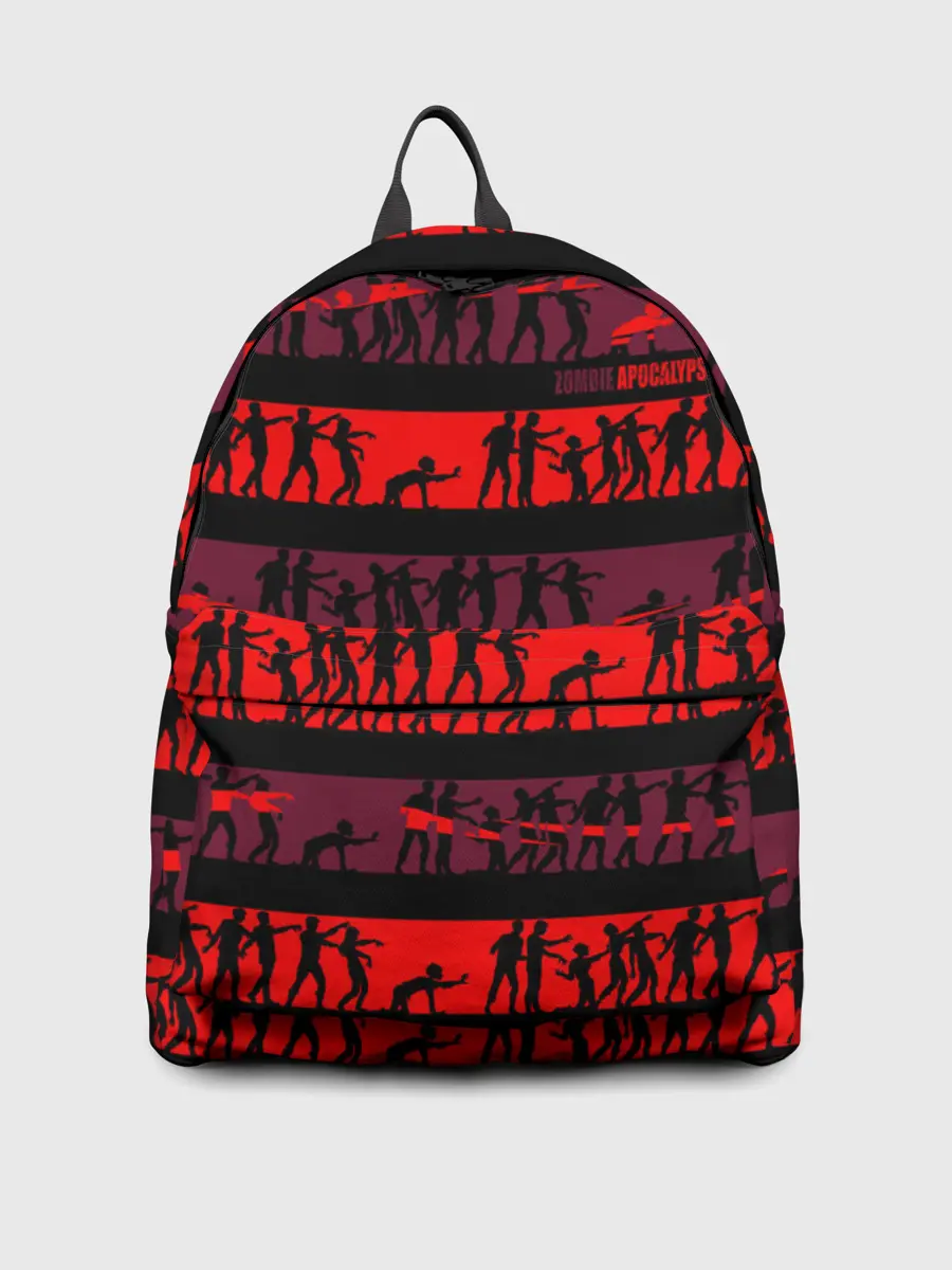 Рюкзак джинсовый / Зомби апокалипсис близко