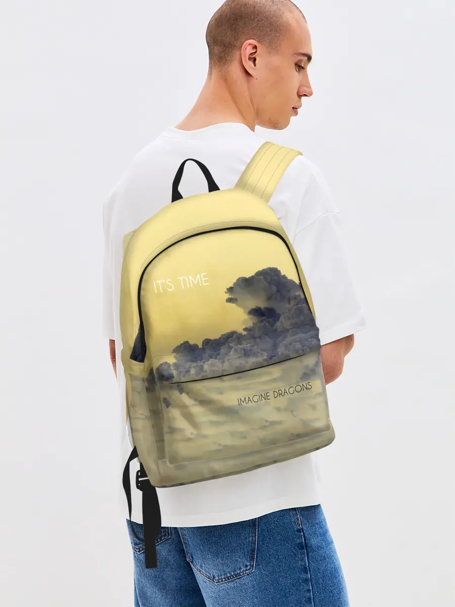 Рюкзак джинсовый / Its Time - Imagine Dragons