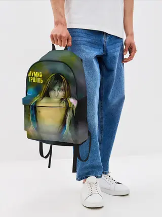 Рюкзак джинсовый / Точно ртуть алоэ - Мумий Тролль