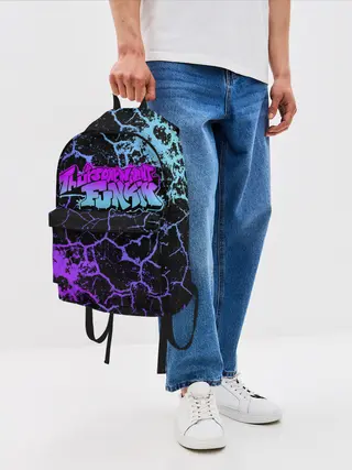 Рюкзак джинсовый / Friday Night Funkin