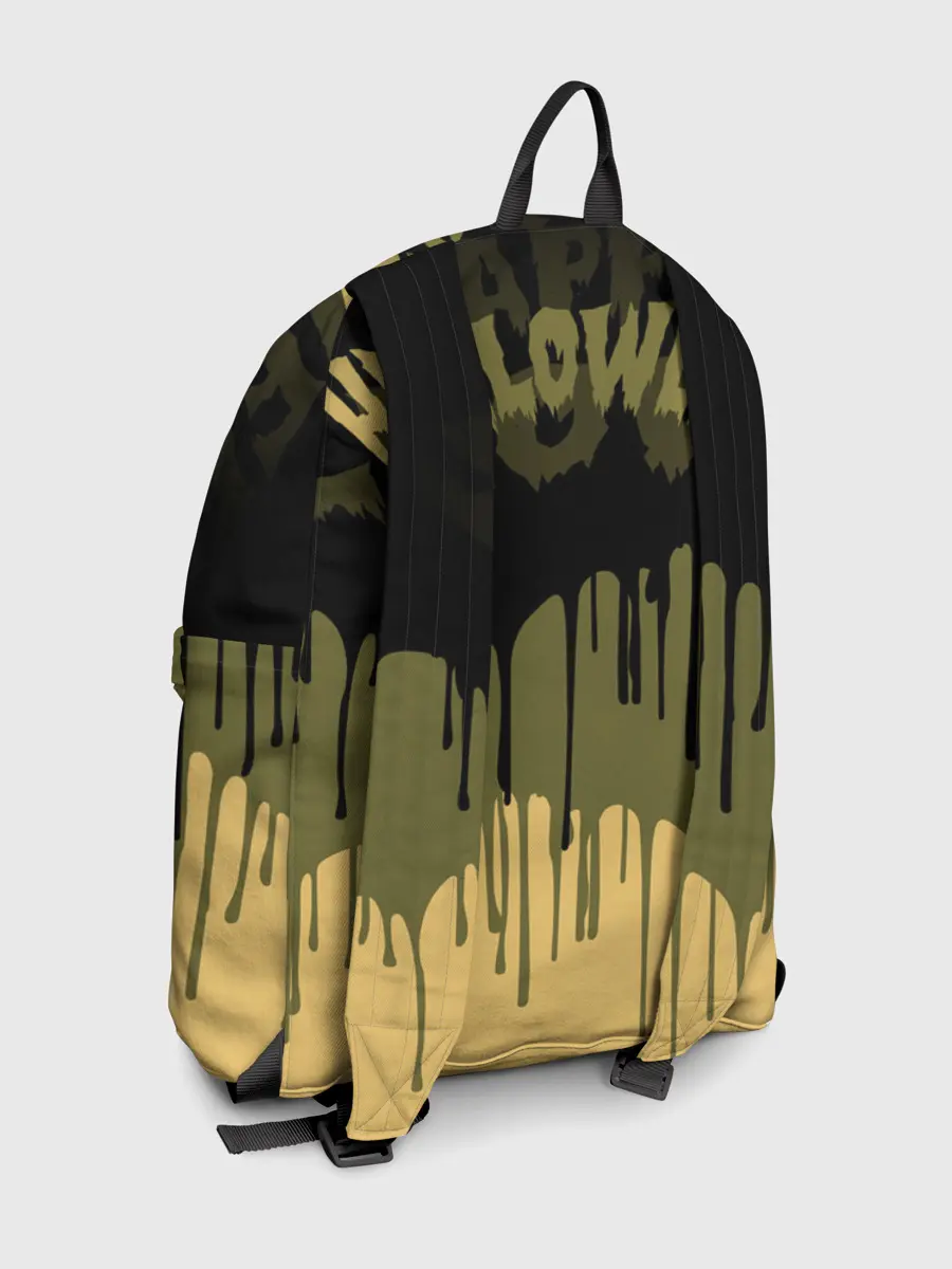 Рюкзак джинсовый / Тыква в ночь мертвецов