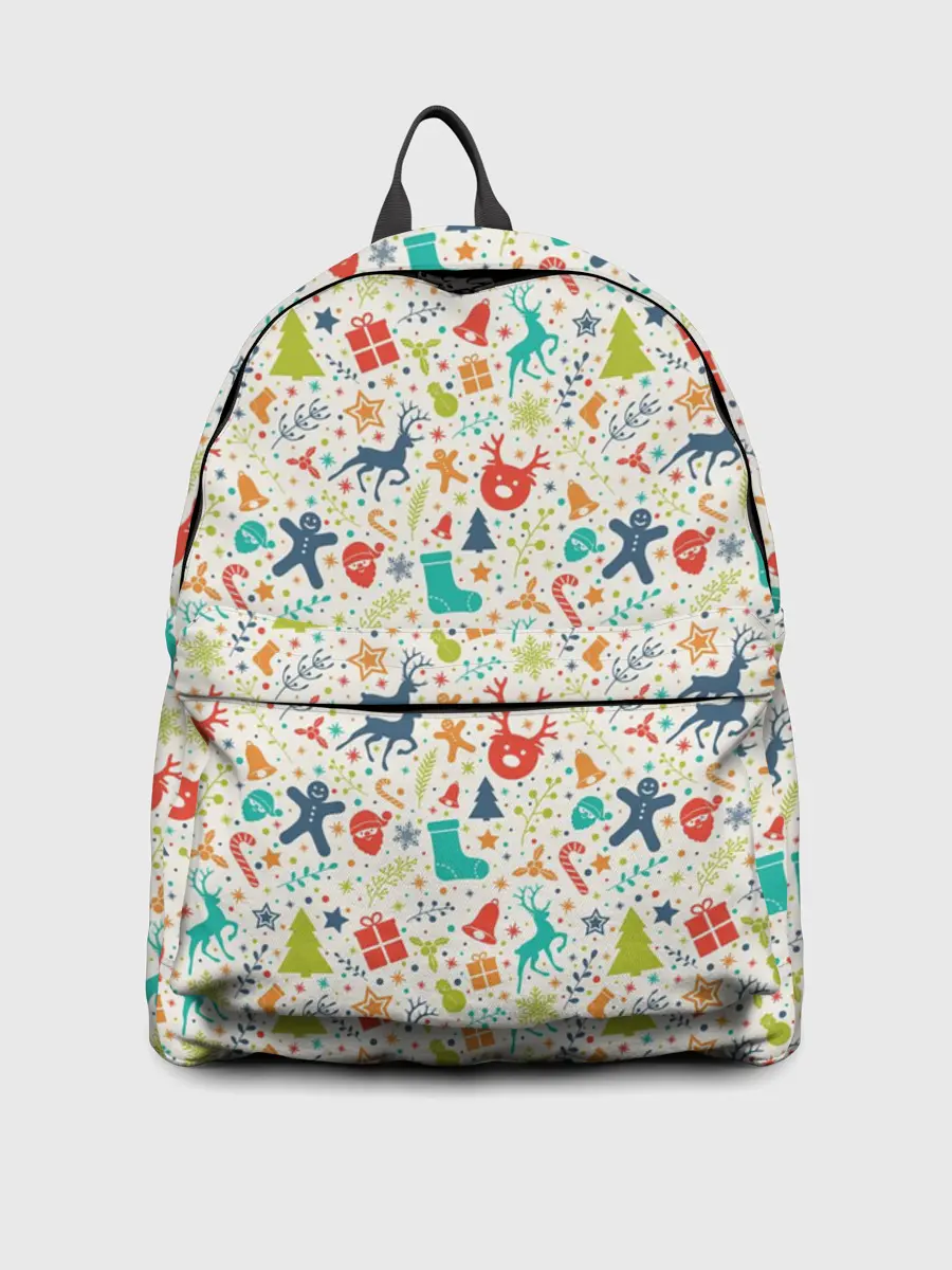 Рюкзак джинсовый / Символика Нового Года