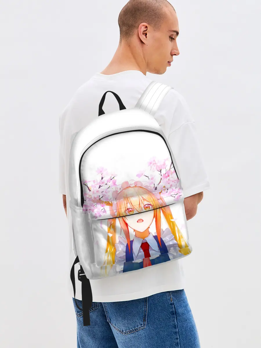 Рюкзак джинсовый / Горничная Мисс Кобаяши расцветает Тору