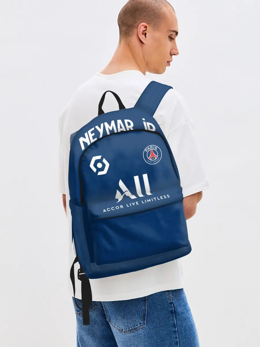 Рюкзак джинсовый / Неймар ПСЖ форма 2021/2022