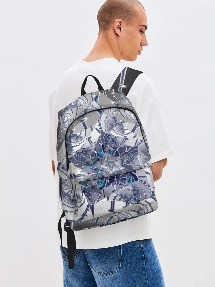 Рюкзак джинсовый / Абстракция 499